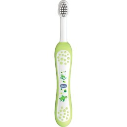 CHICCO 6M+ Szczoteczka do zębów, miękkie włosie, ergonomiczna rączka, etui
