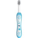 CHICCO 6M+ Szczoteczka do zębów, miękkie włosie, ergonomiczna rączka, etui