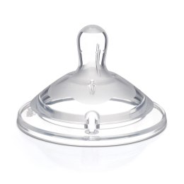 CHICCO NATURALFEELING 6M+ SZYBKI Smoczek antykolkowy, silikonowy