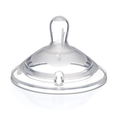 CHICCO NATURALFEELING 6M+ Smoczek antykolkowy, do kaszki