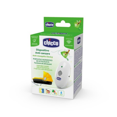 CHICCO NATURALZ Odstraszacz komarów przenośny, ultradźwiękowy, 100 h pracy CHICCO NATURALZ Odstraszacz komarów przenośny, ultradźwiękowy, 100 h pracy