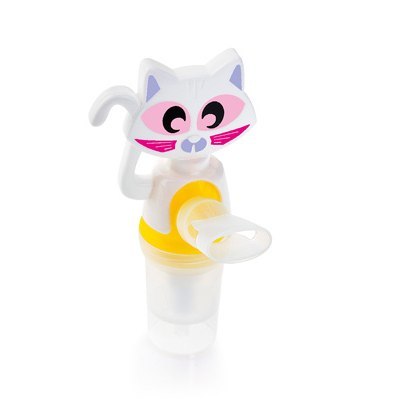 FLAEM MR CAT Zestaw do nebulizacji dla dzieci, przyjazny nebulizator z maską FLAEM MR CAT Zestaw do nebulizacji dla dzieci, przyjazny nebulizator z maską