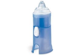 FLAEM RHINO CLEAR NIEBIESKI Nebulizator do oczyszczania zatok, 3 końcówki