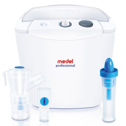MEDEL PROFESSIONAL Inhalator tłokowy z nebulizatorem do zatok i dróg oddechowych MEDEL PROFESSIONAL Inhalator tłokowy z nebulizatorem do zatok i dróg oddechowych