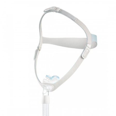PHILIPS RESPIRONICS NUANCE Maska CPAP nosowa, z poduszkami żelowymi i uprzężą