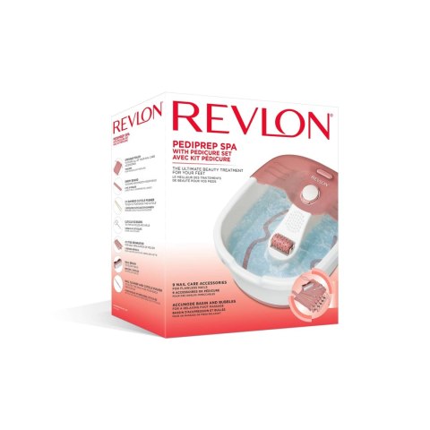 REVLON PEDIPREP SPA Wanienka do pedicure, masaż bąbelkowy, akcesoria gratis REVLON PEDIPREP SPA Wanienka do pedicure, masaż bąbelkowy, akcesoria gratis