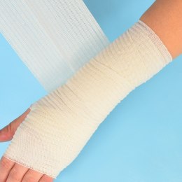 ZARYS ELASTOBAND FLEX 10 cm x 5 m Opaska tkana podtrzymująca, elastyczna i hipoalergiczna