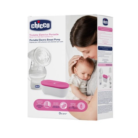 CHICCO Laktator elektryczny podróżny, lekki, USB, idealny dla aktywnych mam CHICCO Laktator elektryczny podróżny, lekki, USB, idealny dla aktywnych mam