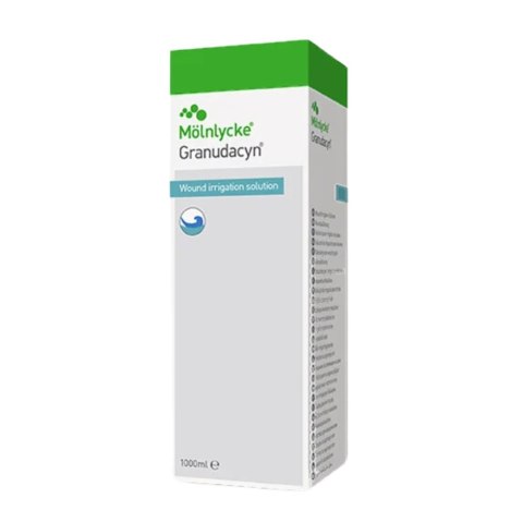 GRANUDACYN 1000 ml Roztwór do oczyszczania ran, irygacja i nawilżanie