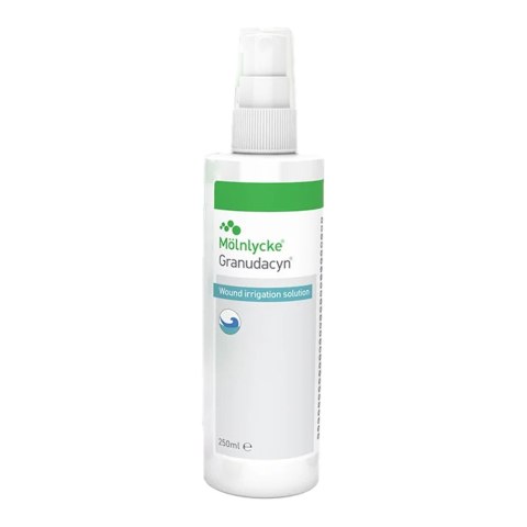 GRANUDACYN 250 ml Roztwór do oczyszczania ran, płyn do irygacji ran GRANUDACYN 250 ml Roztwór do oczyszczania ran, płyn do irygacji ran
