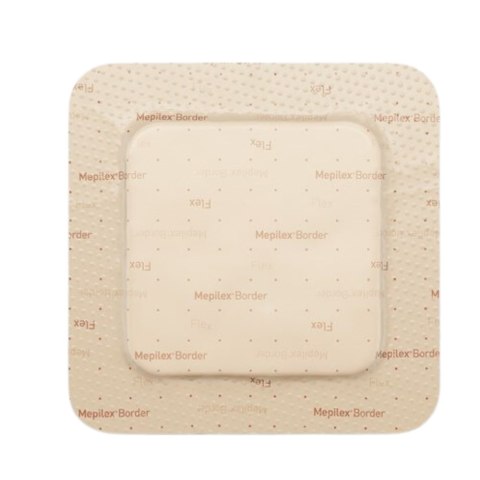 MÖLNLYCKE MEPILEX BORDER FLEX 15 x 15 cm Opatrunek chłonny piankowy, 5 szt. MÖLNLYCKE MEPILEX BORDER FLEX 15 x 15 cm Opatrunek chłonny piankowy, 5 szt.