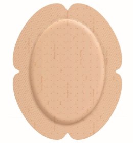 MÖLNLYCKE MEPILEX BORDER FLEX 7,8x10 cm Opatrunek piankowy do leczenia ran, 5 szt.