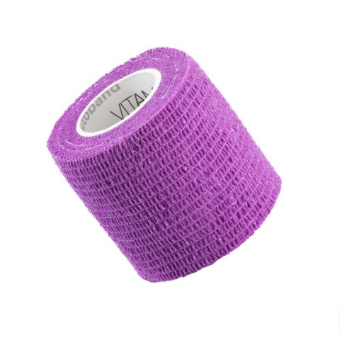 VITAMMY AUTOBAND FIOLETOWY 5cm x 450cm Elastyczny bandaż kohezyjny samoprzylepny VITAMMY AUTOBAND FIOLETOWY 5cm x 450cm Elastyczny bandaż kohezyjny samoprzylepny