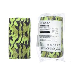 VITAMMY AUTOBAND MORO ZIELONE 10cm x 450cm Elastyczny bandaż kohezyjny samoprzylepny