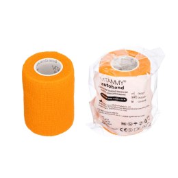 VITAMMY AUTOBAND POMARAŃCZOWY 7,5cm x 450cm Elastyczny bandaż kohezyjny samoprzylepny