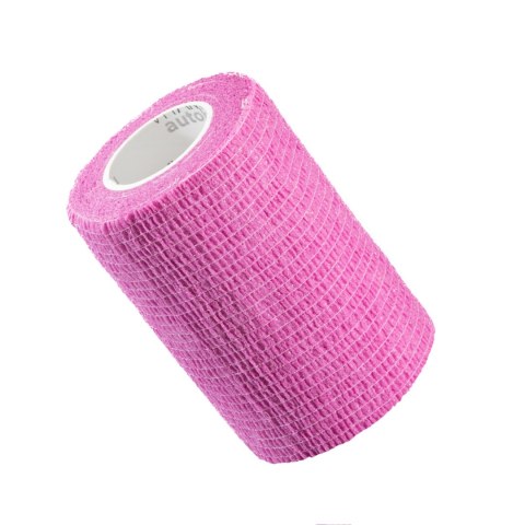 VITAMMY AUTOBAND RÓŻOWY 7,5cm x 450cm Elastyczny bandaż kohezyjny samoprzylepny