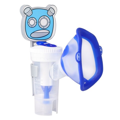FLAEM CLIP Nakładka na nebulizator, ozdobna nakładka dla dzieci, laleczka lub robot FLAEM CLIP Nakładka na nebulizator, ozdobna nakładka dla dzieci, laleczka lub robot