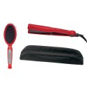 REVLON RVST2176 Zestaw do stylizacji włosów, prostownica ceramiczna + szczotka