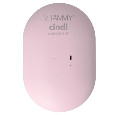 VITAMMY CINDI Lusterko do makijażu z podświetleniem LED, regulacja jasności VITAMMY CINDI Lusterko do makijażu z podświetleniem LED, regulacja jasności
