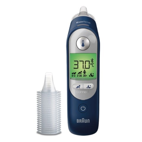 BRAUN THERMOSCAN® 7+ CONNECT IRT6575 Termometr douszny, łączność z aplikacją BRAUN THERMOSCAN® 7+ CONNECT IRT6575 Termometr douszny, łączność z aplikacją