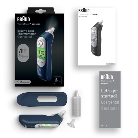 BRAUN THERMOSCAN® 7+ CONNECT IRT6575 Termometr douszny, łączność z aplikacją BRAUN THERMOSCAN® 7+ CONNECT IRT6575 Termometr douszny, łączność z aplikacją