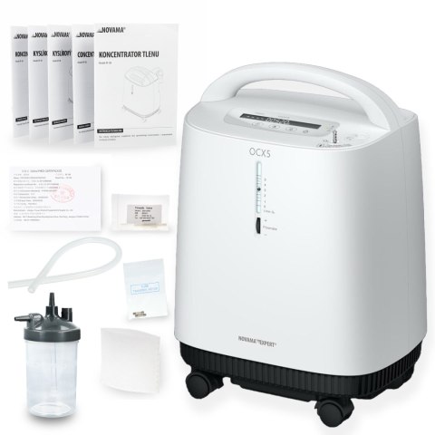 NOVAMA EXPERT OCX5 Koncentrator tlenu 5l /min NOVAMA EXPERT OCX5 Koncentrator tlenu 5l /min