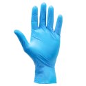 VELO NITRILE BLUE M Rękawice nitrylowe zabiegowe bezpudrowe, niebieskie, 100 szt.