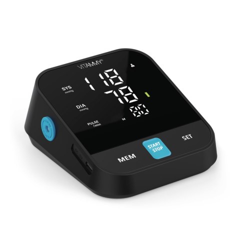 VITAMMY NEXT E5 Ciśnieniomierz elektroniczny naramienny, mówi po polsku, etui, zasilacz VITAMMY NEXT E5 Ciśnieniomierz elektroniczny naramienny, mówi po polsku, etui, zasilacz