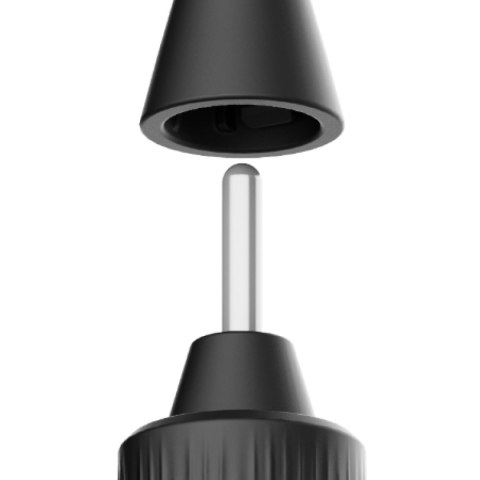 VITAMMY PURA SLIM CZARNA Szczoteczka soniczna do zębów nowej generacji, ultralekka