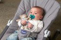 CHICCO POCKET FRIEND 0M+ Maskotka do smoczka, różowa, z kieszonką na rzep
