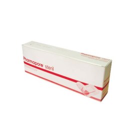 PHARMAPLAST PHARMAPORE 8 × 10 cm Opatrunek samoprzylepny jałowy włókninowy
