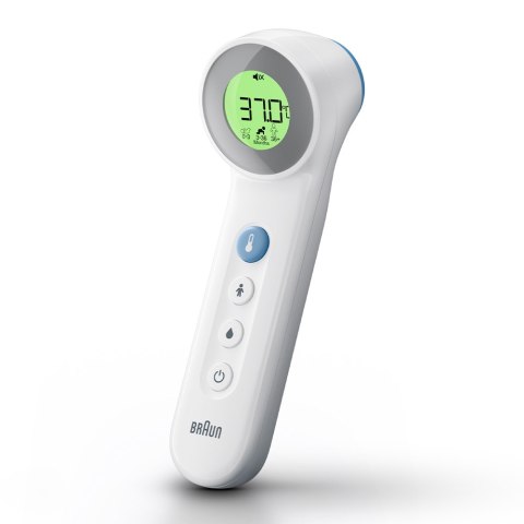 BRAUN NO TOUCH + TOUCH BNT400 Termometr bezdotykowy do czoła z Age Precision BRAUN NO TOUCH + TOUCH BNT400 Termometr bezdotykowy do czoła z Age Precision