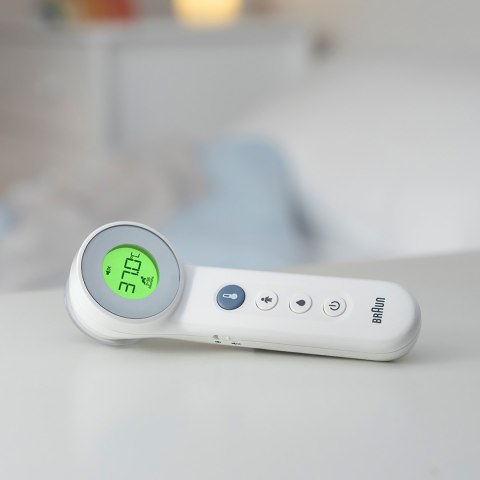 BRAUN NO TOUCH + TOUCH BNT400 Termometr bezdotykowy do czoła z Age Precision BRAUN NO TOUCH + TOUCH BNT400 Termometr bezdotykowy do czoła z Age Precision