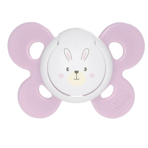 CHICCO PHYSIO COMFORT 0M+ RÓŻOWY Smoczek uspokajający silikonowy, 1 szt. CHICCO PHYSIO COMFORT 0M+ RÓŻOWY Smoczek uspokajający silikonowy, 1 szt.