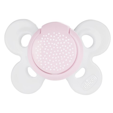 CHICCO PHYSIO COMFORT 0M+ RÓŻOWY Smoczek uspokajający silikonowy, 1 szt. CHICCO PHYSIO COMFORT 0M+ RÓŻOWY Smoczek uspokajający silikonowy, 1 szt.