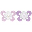 CHICCO PHYSIO COMFORT 6-12M RÓŻOWY Smoczek uspokajający silikonowy, 1 szt.