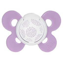 CHICCO PHYSIO COMFORT 6-12M RÓŻOWY Smoczek uspokajający silikonowy, 1 szt.