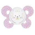 CHICCO PHYSIO COMFORT 6-12M RÓŻOWY Smoczek uspokajający silikonowy, 1 szt.
