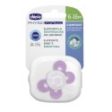 CHICCO PHYSIO COMFORT 6-12M RÓŻOWY Smoczek uspokajający silikonowy, 1 szt.