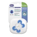 CHICCO PHYSIO COMFORT 6M+ NIEBIESKI Smoczek uspokajający silikonowy, 1 szt.