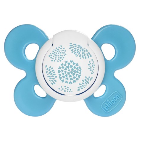 CHICCO PHYSIO COMFORT 6M+ NIEBIESKI Smoczek uspokajający silikonowy, 1 szt. CHICCO PHYSIO COMFORT 6M+ NIEBIESKI Smoczek uspokajający silikonowy, 1 szt.