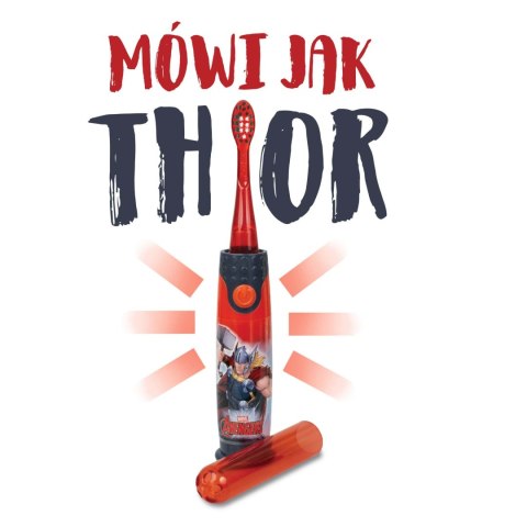 FIREFLY AVENGERS Szczoteczka do zębów świecąca i mówiąca, dla dzieci 3+