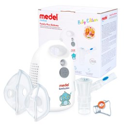 MEDEL FAMILY PLUS ELEFANTE Inhalator tłokowy dla dzieci z trzema maskami