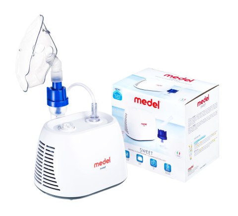 MEDEL SWEET Inhalator nowoczesny i kompaktowy, inhalator do terapii aerozolowej