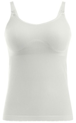 MEDELA TANK TOP BRAVADO ROZM. XL Koszulka ciążowa, biała, do karmienia, bez fiszbin