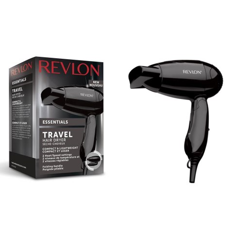 REVLON ESSENTIALS RVDR5305 Suszarka do włosów, kompaktowa, składana 1200W REVLON ESSENTIALS RVDR5305 Suszarka do włosów, kompaktowa, składana 1200W