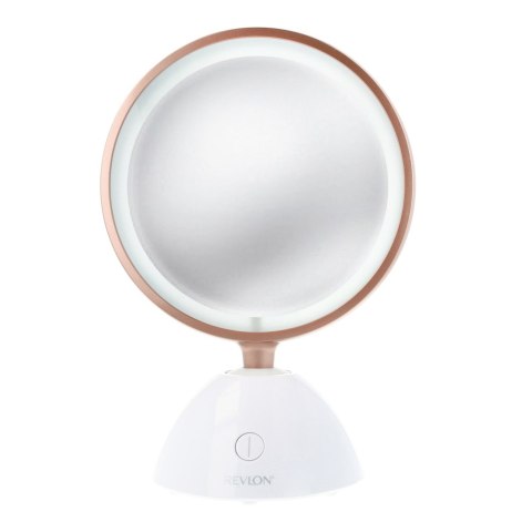 REVLON RVMR9029 Lusterko kosmetyczne LED, bezprzewodowe, 5x powiększenie REVLON RVMR9029 Lusterko kosmetyczne LED, bezprzewodowe, 5x powiększenie