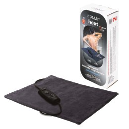 VITAMMY HEAT GREY BLACK Elektryczna poduszka rozgrzewająca z regulacją temperatury