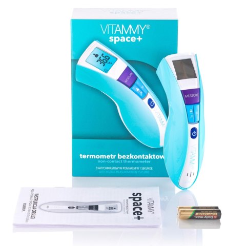 VITAMMY SPACE+ Termometr bezdotykowy do szybkiego i precyzyjnego pomiaru VITAMMY SPACE+ Termometr bezdotykowy do szybkiego i precyzyjnego pomiaru