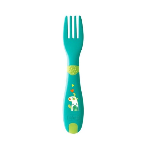 CHICCO 12M+ Pierwsze plastikowe sztućce dla dzieci, uniwersalny kolor CHICCO 12M+ Pierwsze plastikowe sztućce dla dzieci, uniwersalny kolor